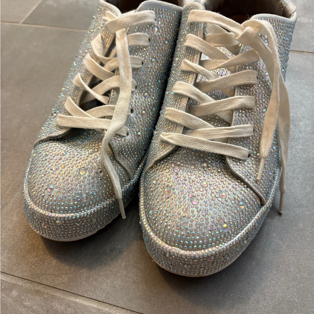 INC International Concepts Rhinestone Embellished Sneakers